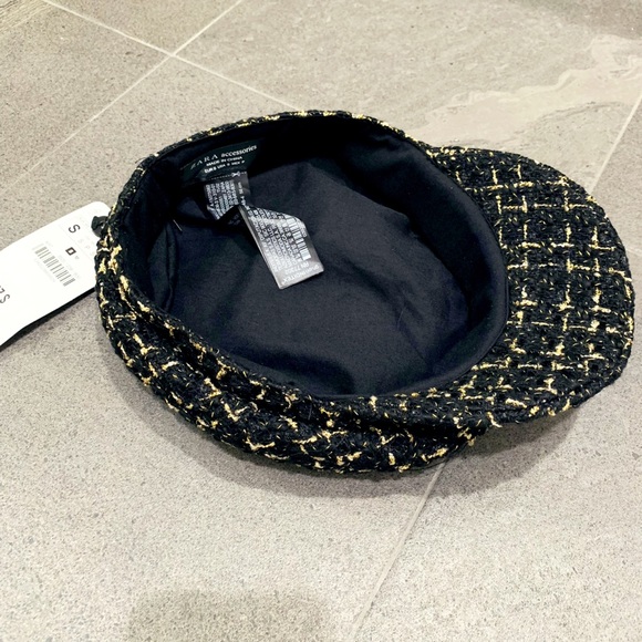 ZARA tweed nautical cap - Picture 4 of 6